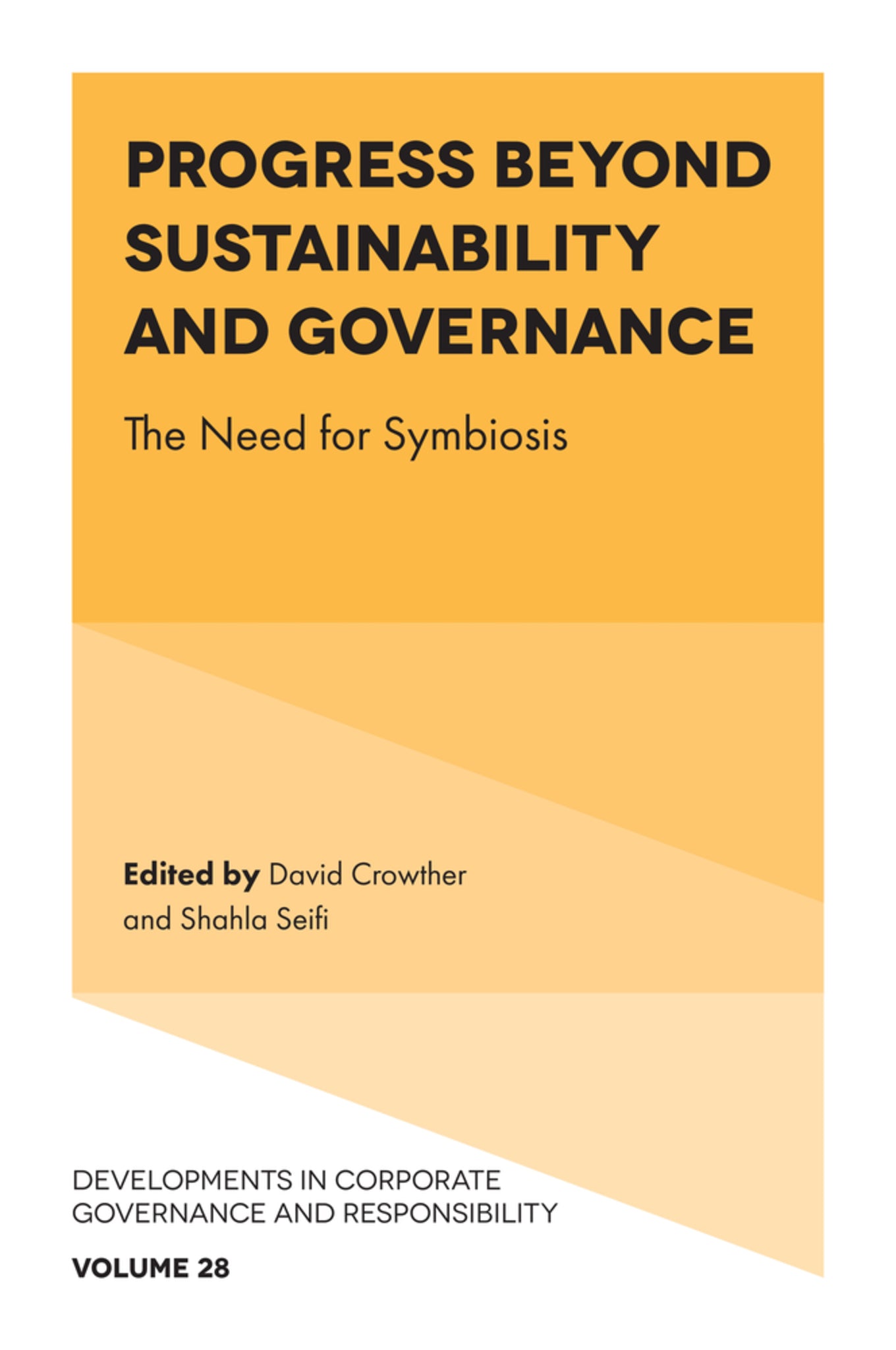 Progress Beyond Sustainability and Governance